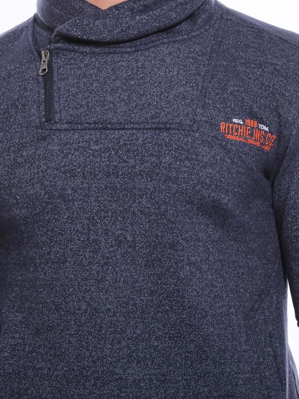 SWEAT COL CHALE WAYAT - Marine