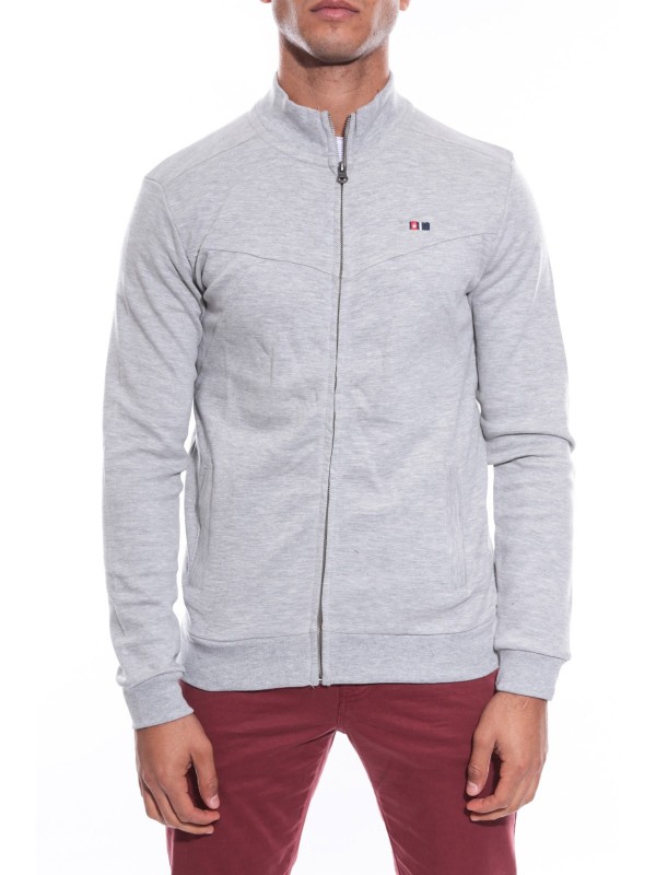 SWEAT ZIPPE WELTAZ - Gris...