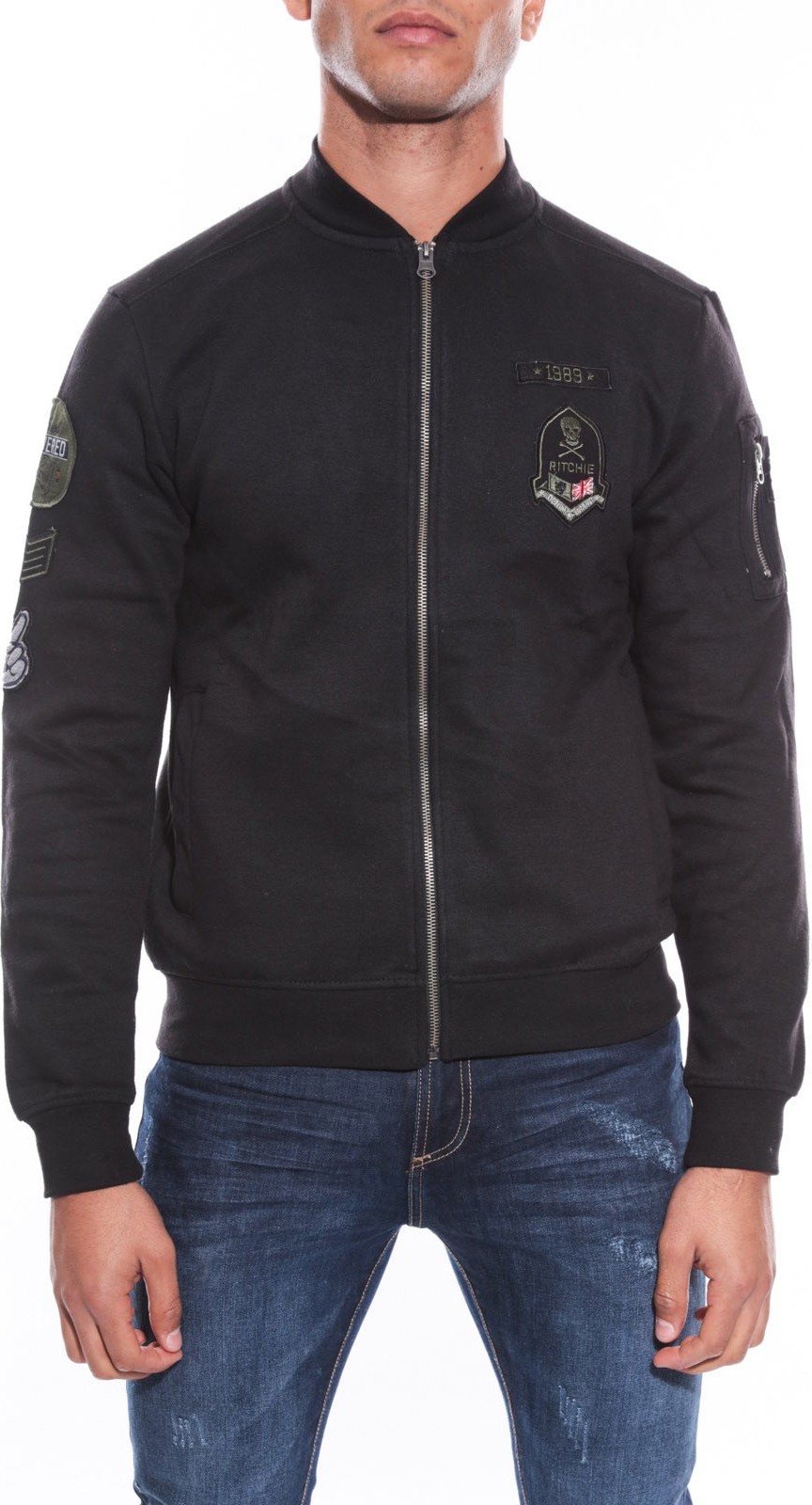 SWEAT ZIPPE WOLFIK