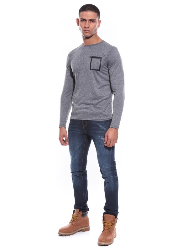 T-SHIRT COL ROND JUNIX -...