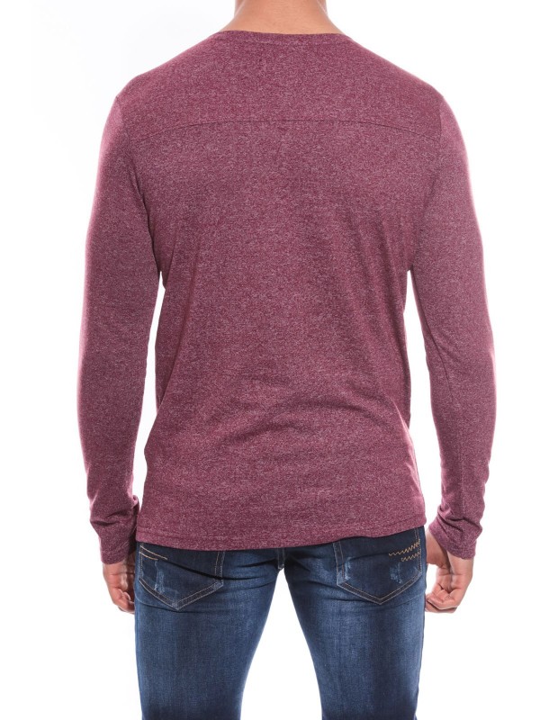 T-SHIRT JUSTUS - Bordeaux