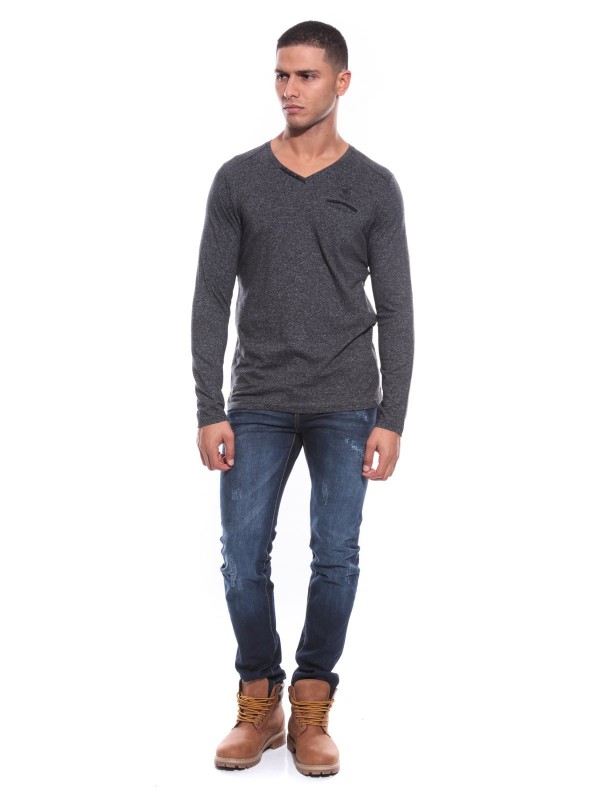 T-SHIRT JUSTUS - Noir