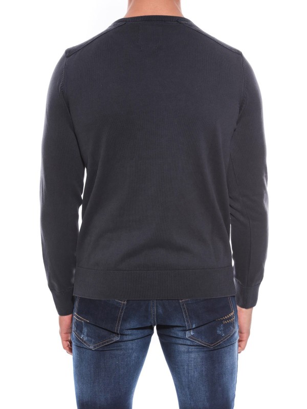 PULL COL V LADWIN - Gris