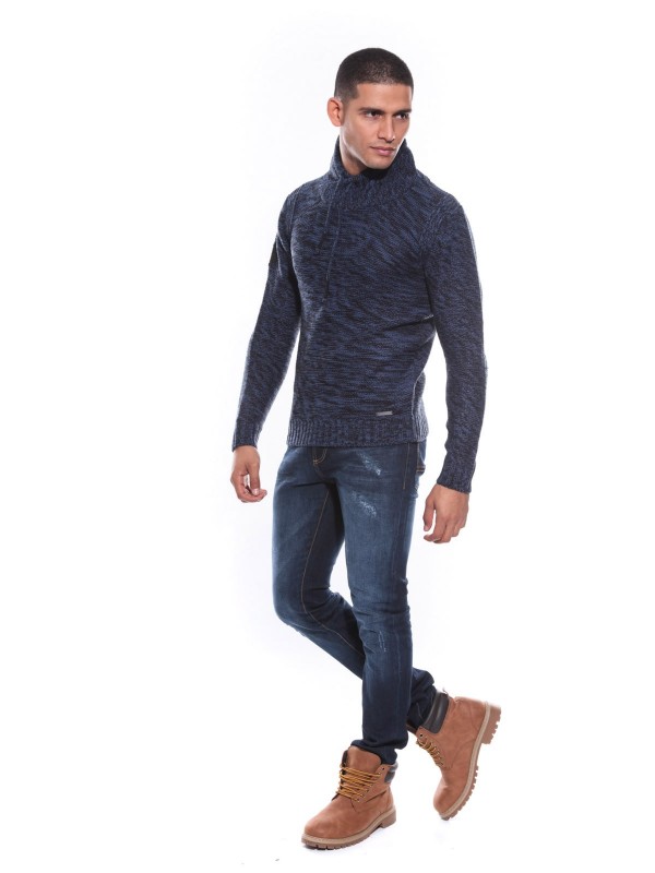 PULL LAGRANGE - Bleu