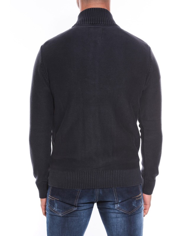 GILET LENZO - Gris foncé
