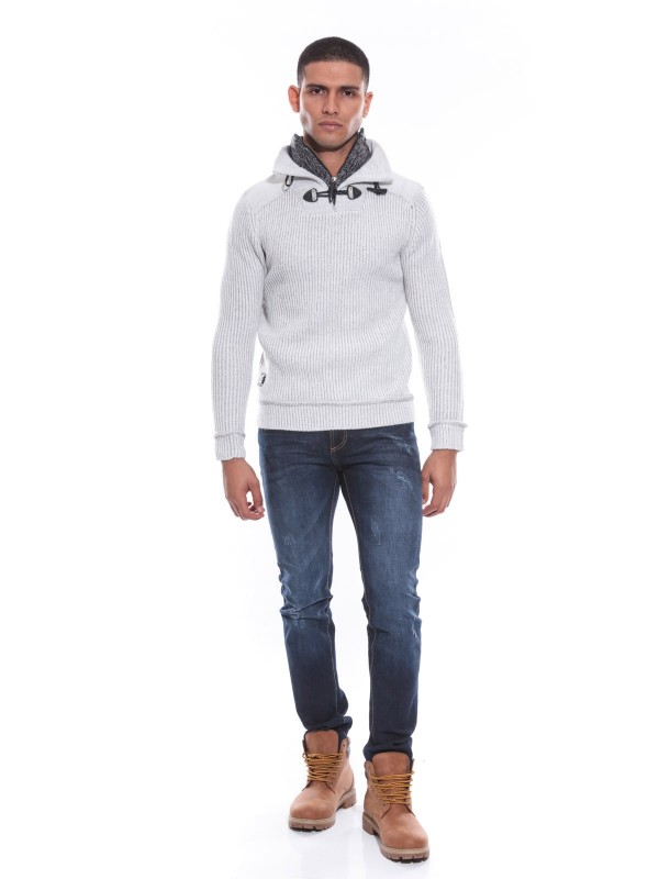 PULL LOREY - Gris