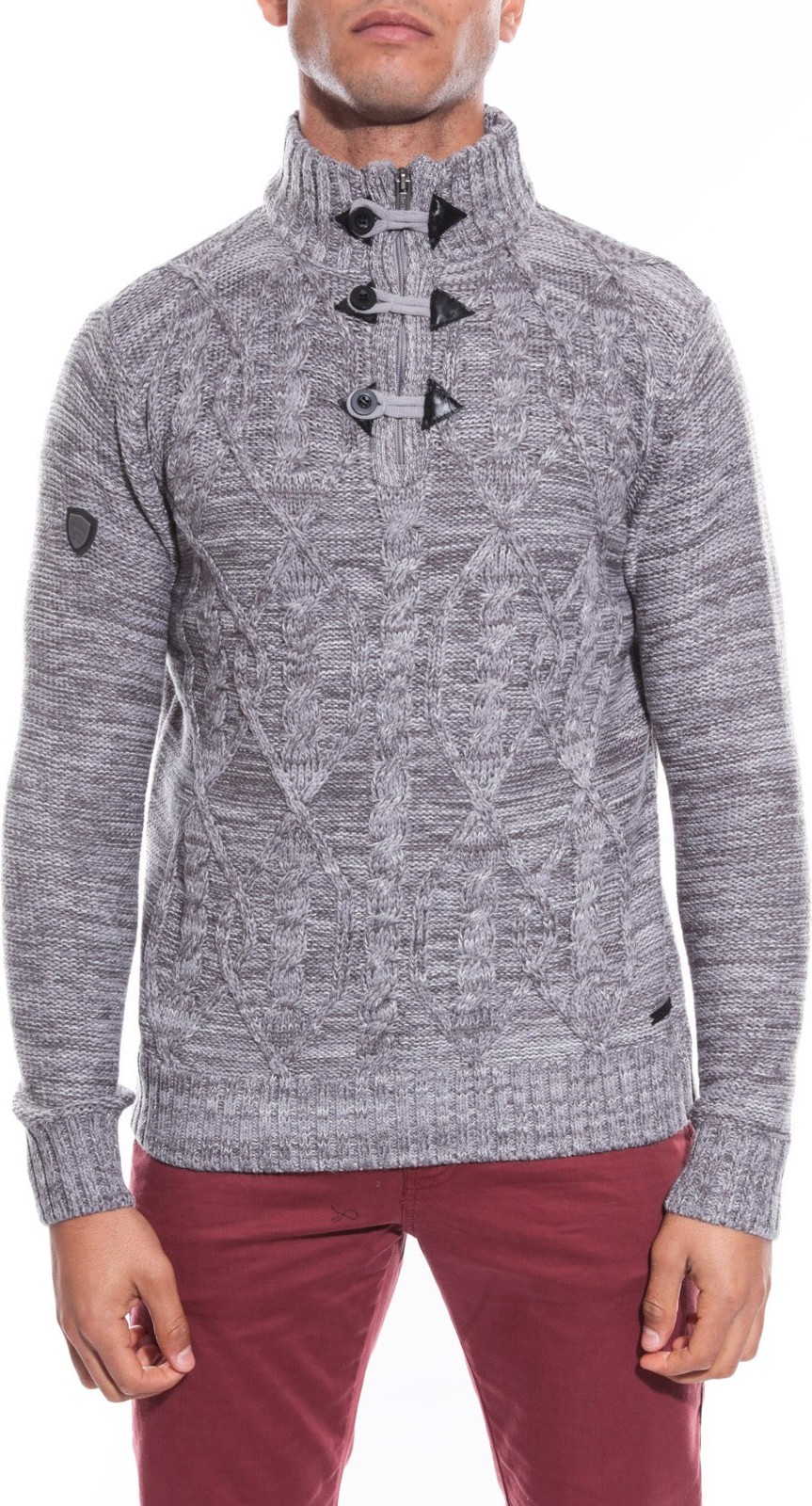 PULL COL ZIP LYVIO