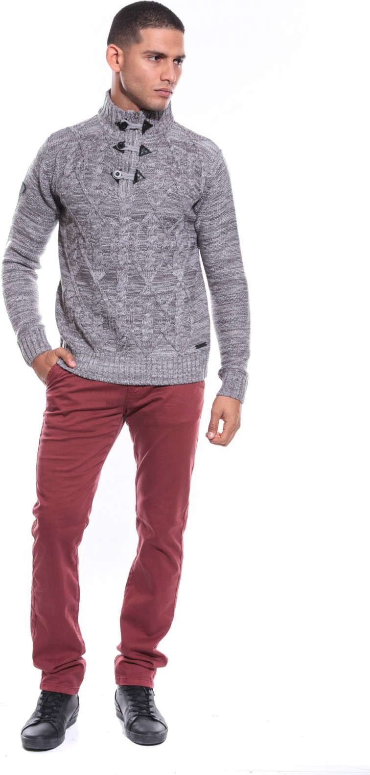 PULL COL ZIP LYVIO
