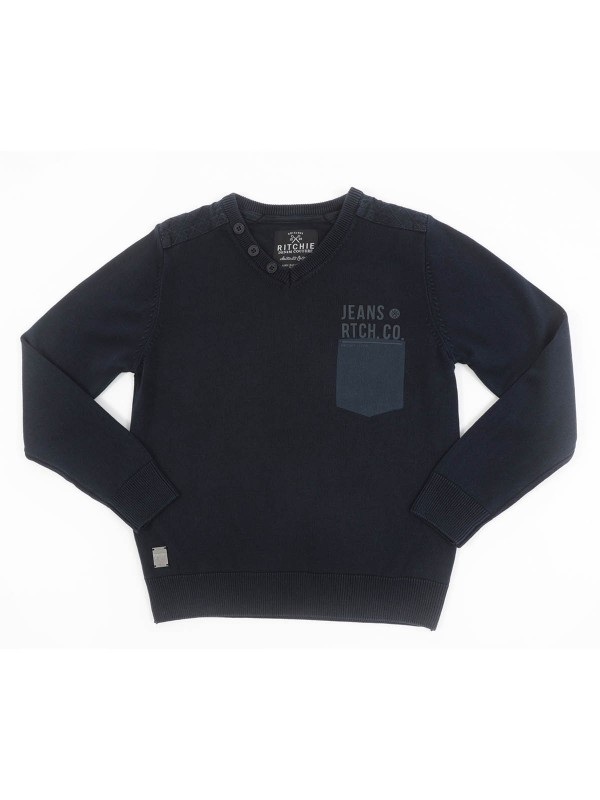 Pull col V LADWIN-J - Marine
