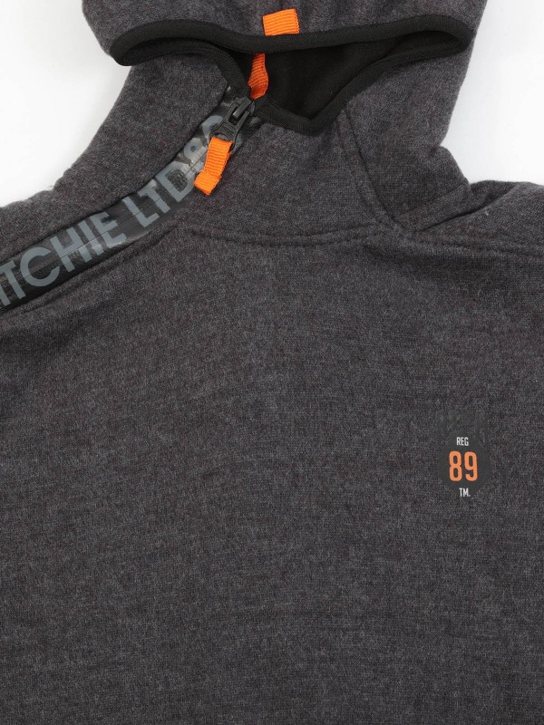 Sweat capuche WASLAW-J - Gris