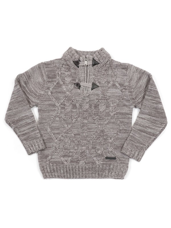 Pull LYVIO-J - Gris foncé