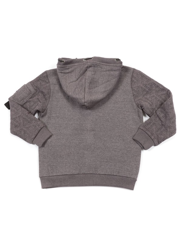 SWEAT ZIPPE WARRYK BOY - Gris