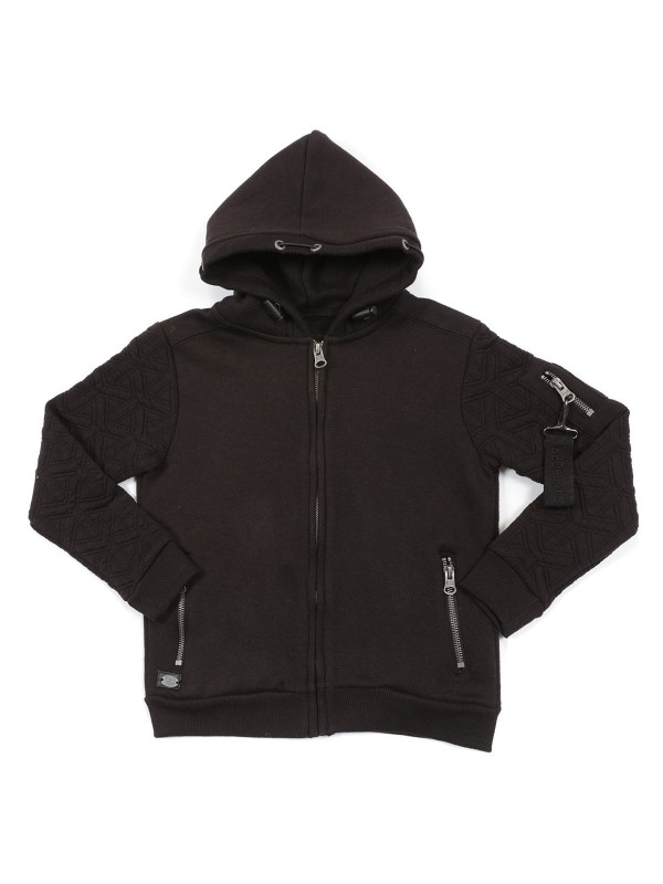 SWEAT ZIPPE WARRYK BOY - Noir