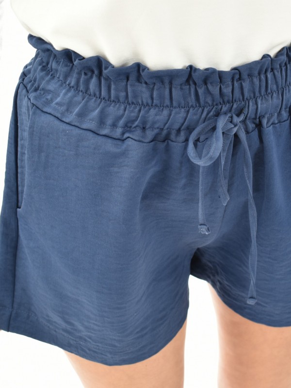 Short fluide YAG - Bleu marine