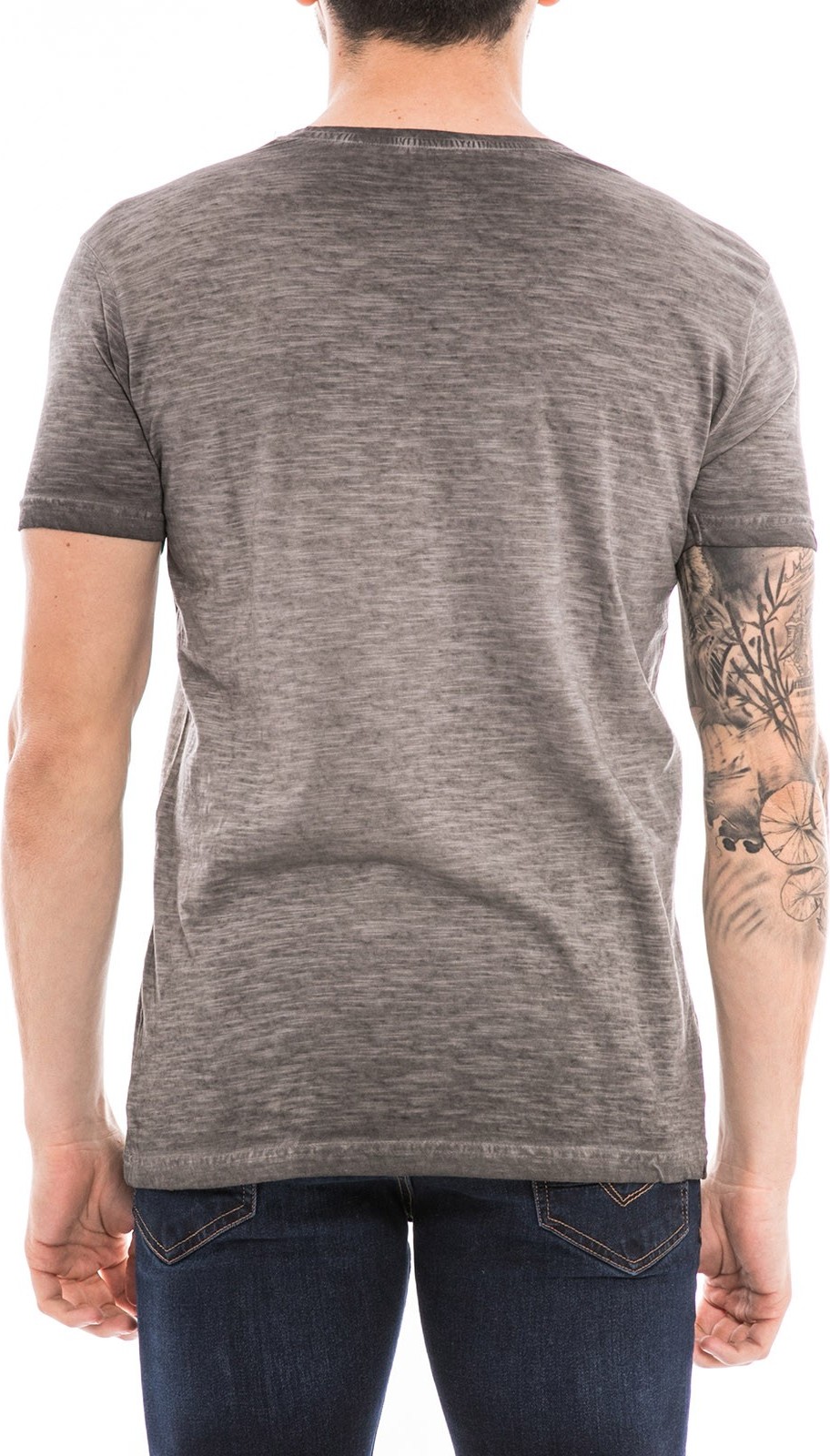 T-shirt col V manches courtes NOGOTA