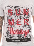 T-shirt col V manches courtes NOGOTA