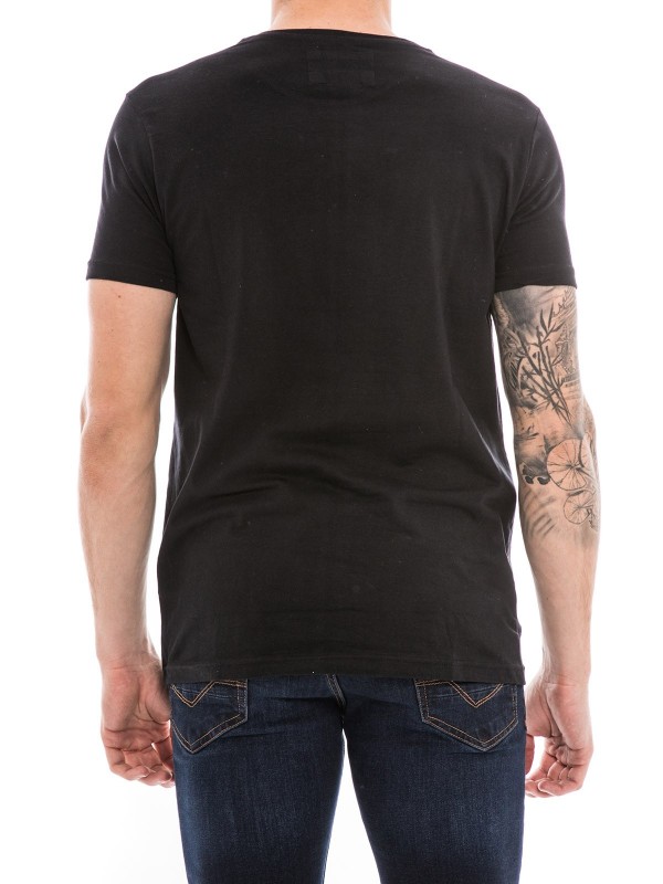 T-shirt col rond NOMADE - Noir