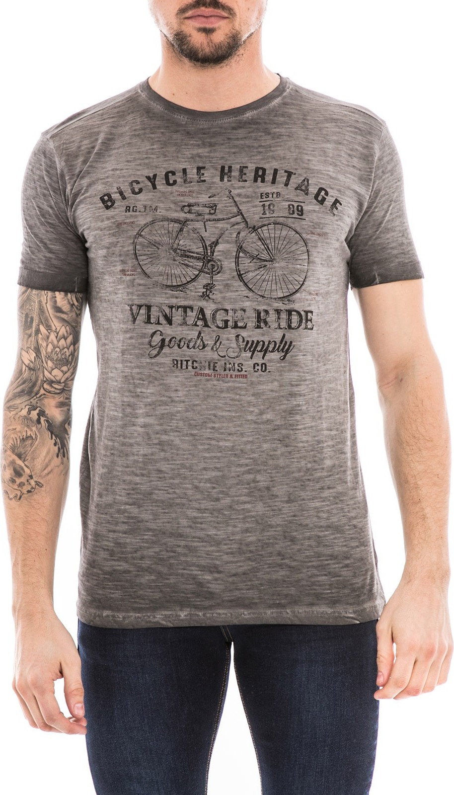 T-shirt col rond manches courtes NONOCO