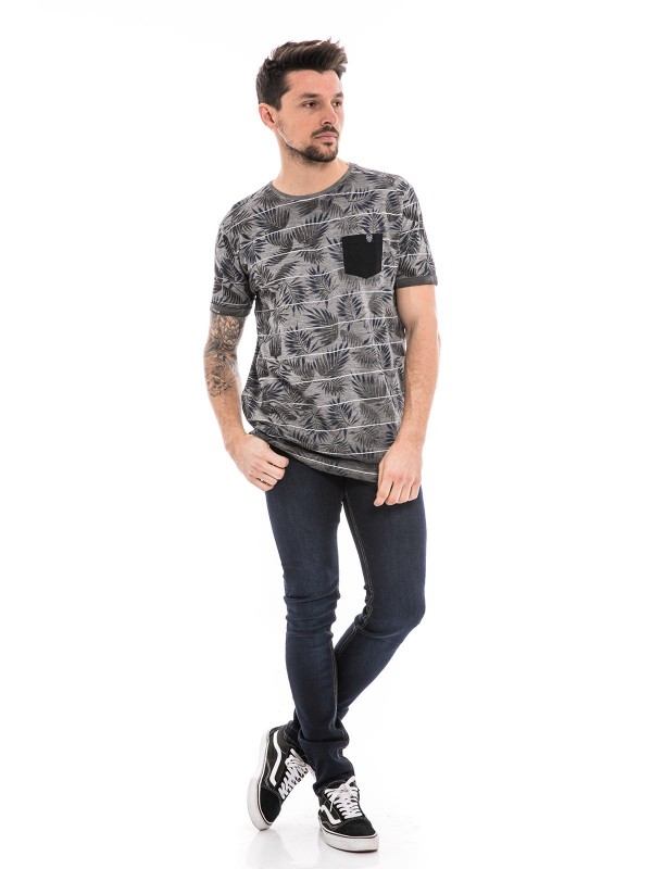 T-shirt col rond NOUDAXO -...