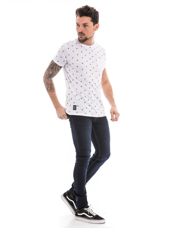 T-shirt col rond NOYOTE -...