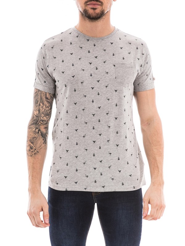 T-shirt col rond NOYOTE -...