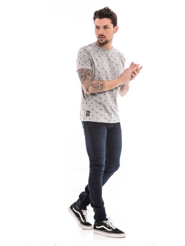 T-shirt col rond NOYOTE -...