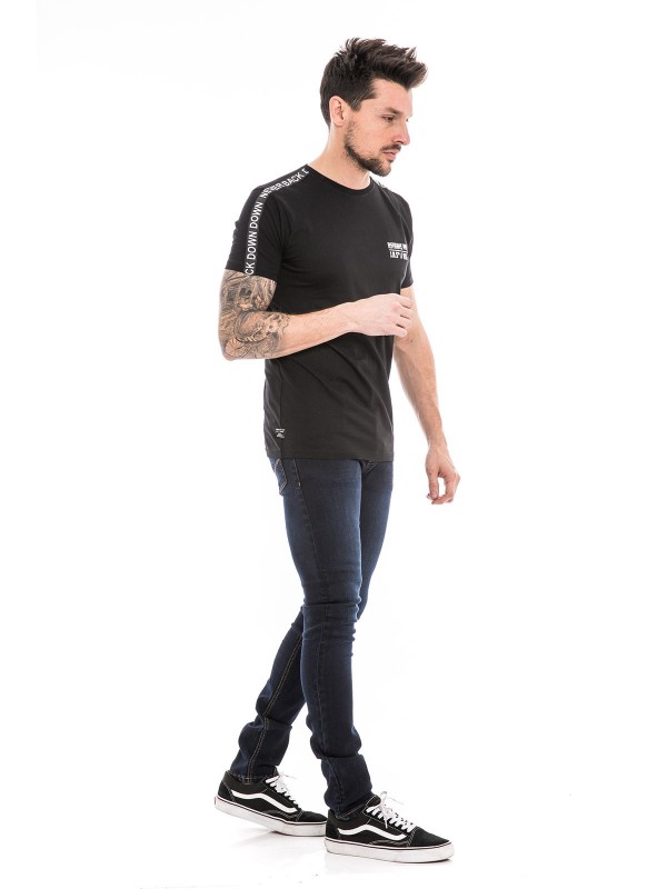 T-shirt col rond NOVA - Noir