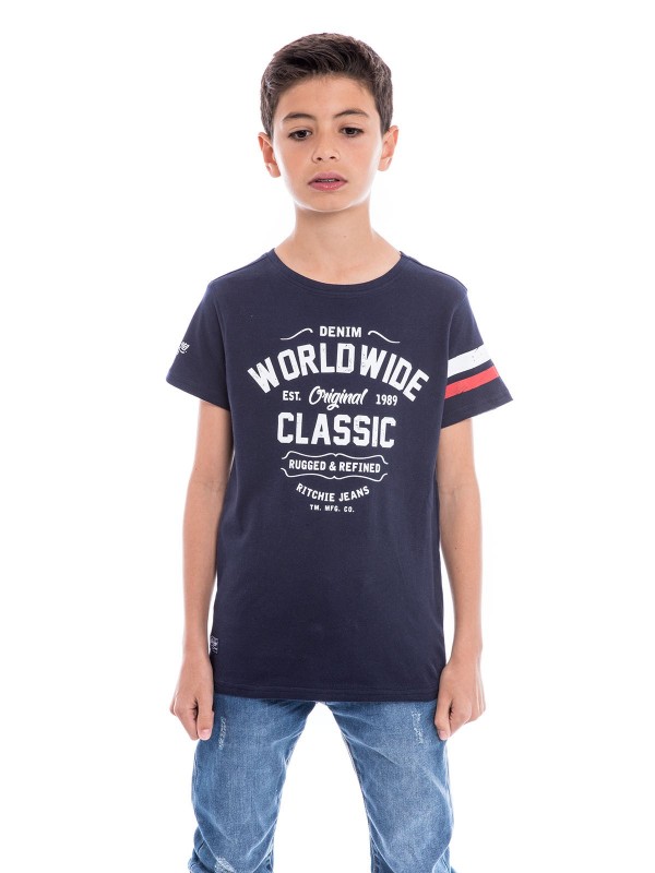 T-shirt col rond NOLERO BOY...