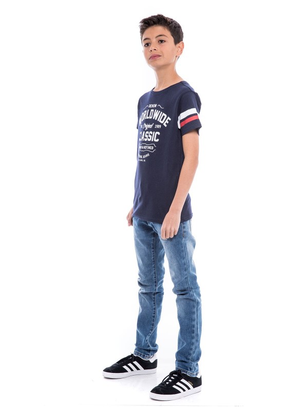 T-shirt col rond NOLERO BOY...