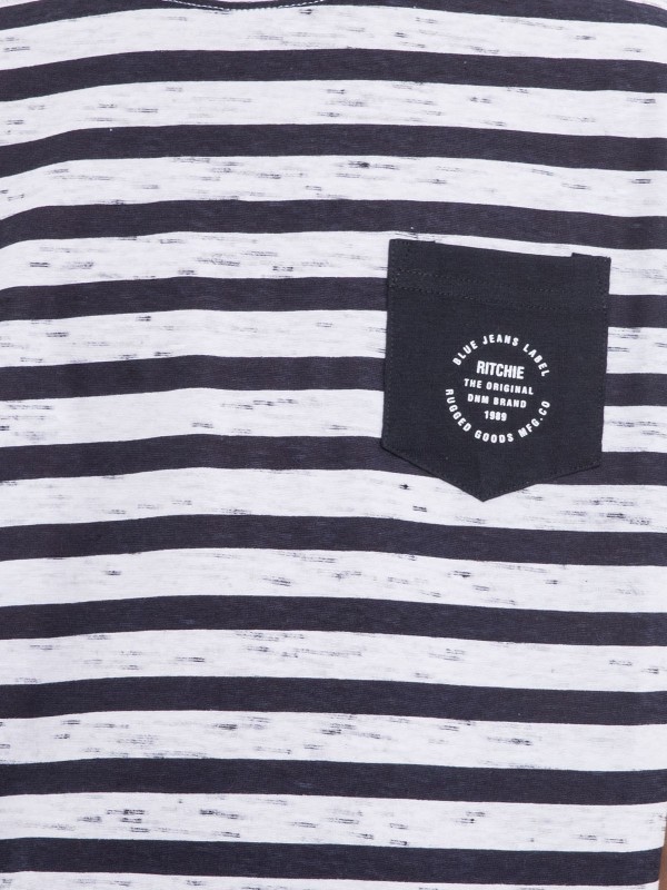 T-shirt col rond coton...