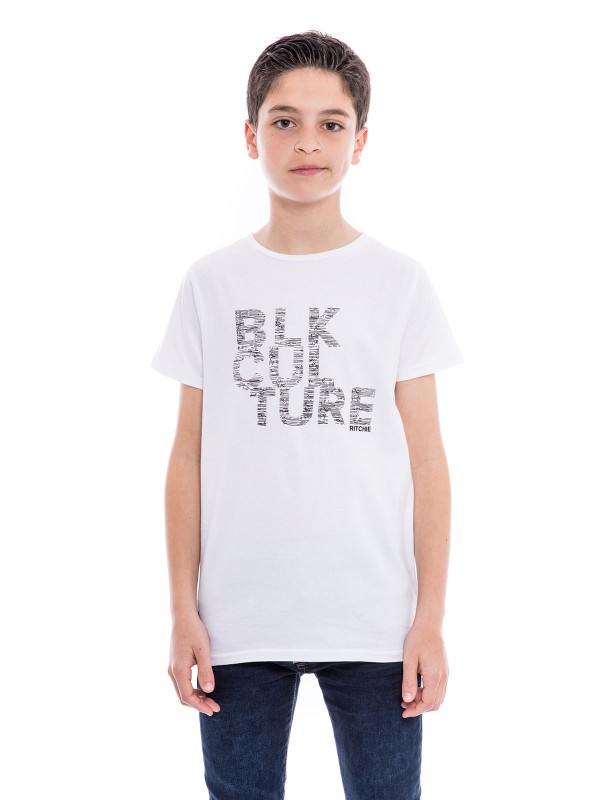 T-shirt col rond NOMADE BOY...