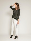Blouse soyeuse manches 3/4 OLGA