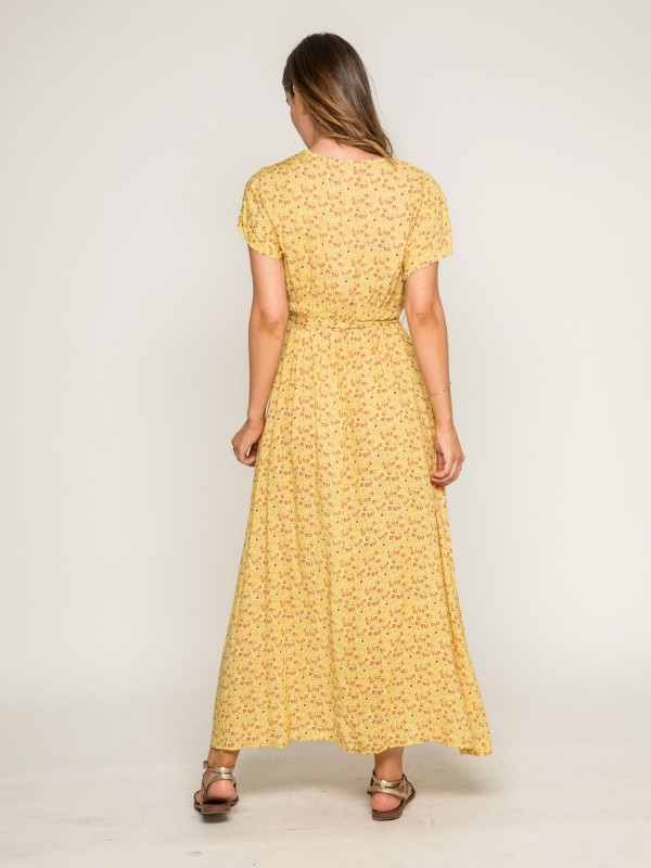 Robe longue imprimée IBERTY...