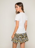 T-shirt col rond message FOVE