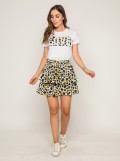 T-shirt col rond message FOVE