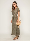 Robe longue imprimée IBERTY