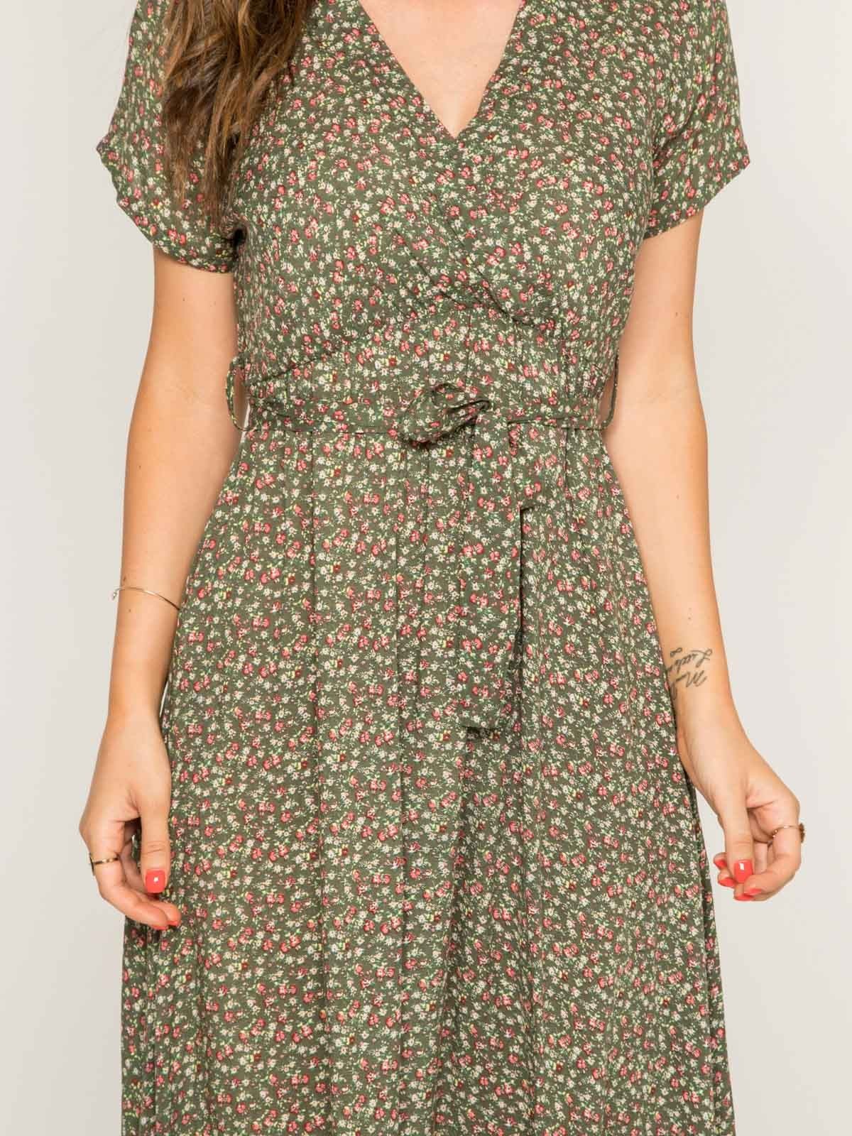 Robe longue imprimée IBERTY