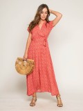 Robe longue imprimée IBERTY