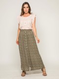 Top col rond broderies anglaises FOUE