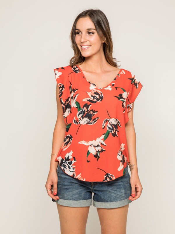 Blouse imprimée FORAGE -...