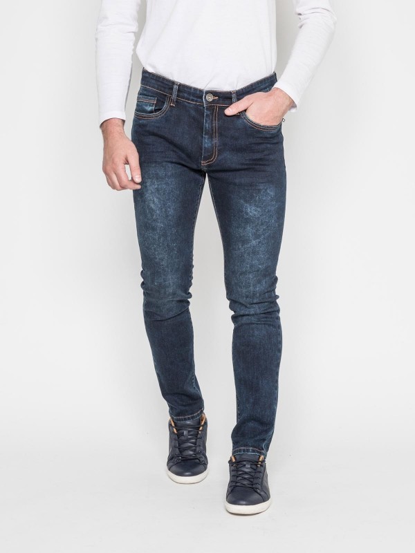 Jean coupe slim SWAN - Bleu...