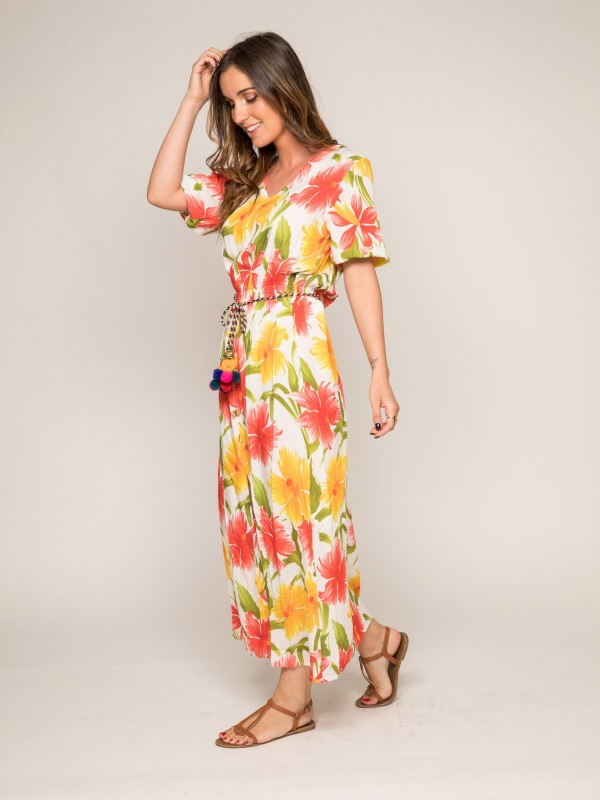 Robe longue fleurie ITEA -...