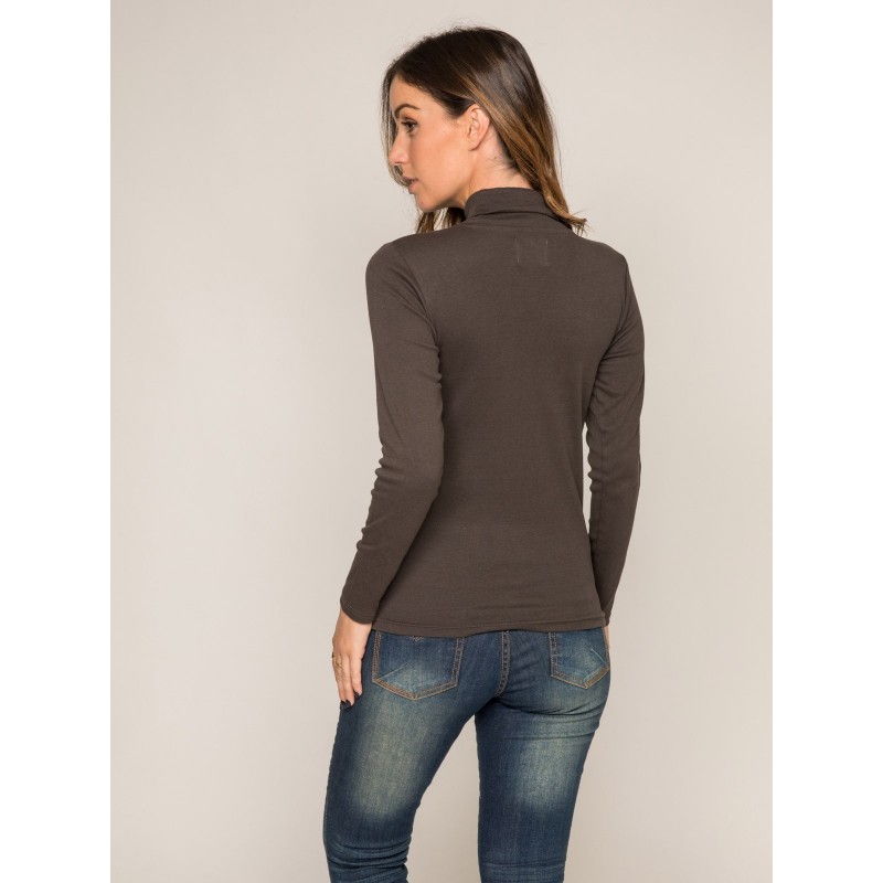 Sous pull maille col roulé - T Shirt 