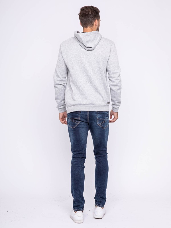 Sweat capuche WESKOF - Gris
