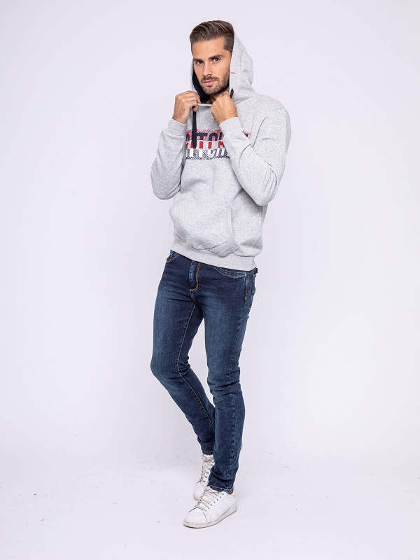 Sweat capuche WESKOF - Gris