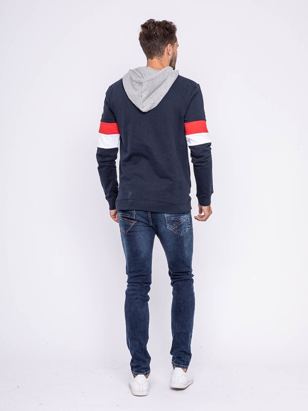 Sweat capuche pur coton...