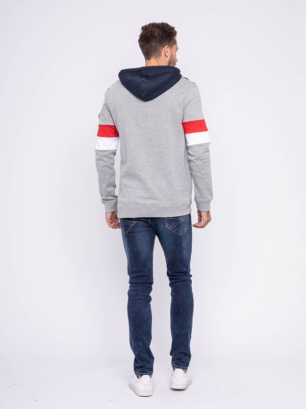 Sweat capuche pur coton...
