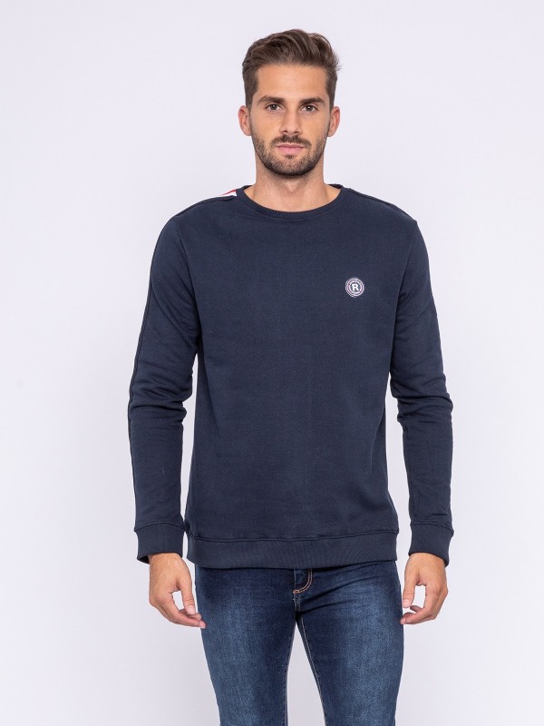 Sweat col rond pur coton...