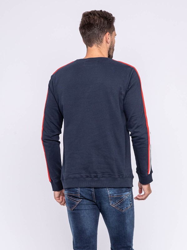 Sweat col rond pur coton...