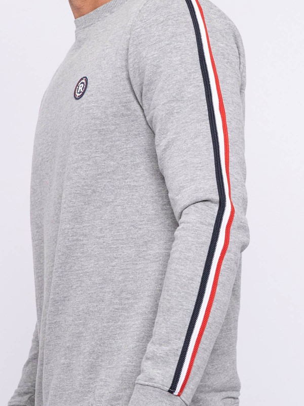 Sweat col rond pur coton...